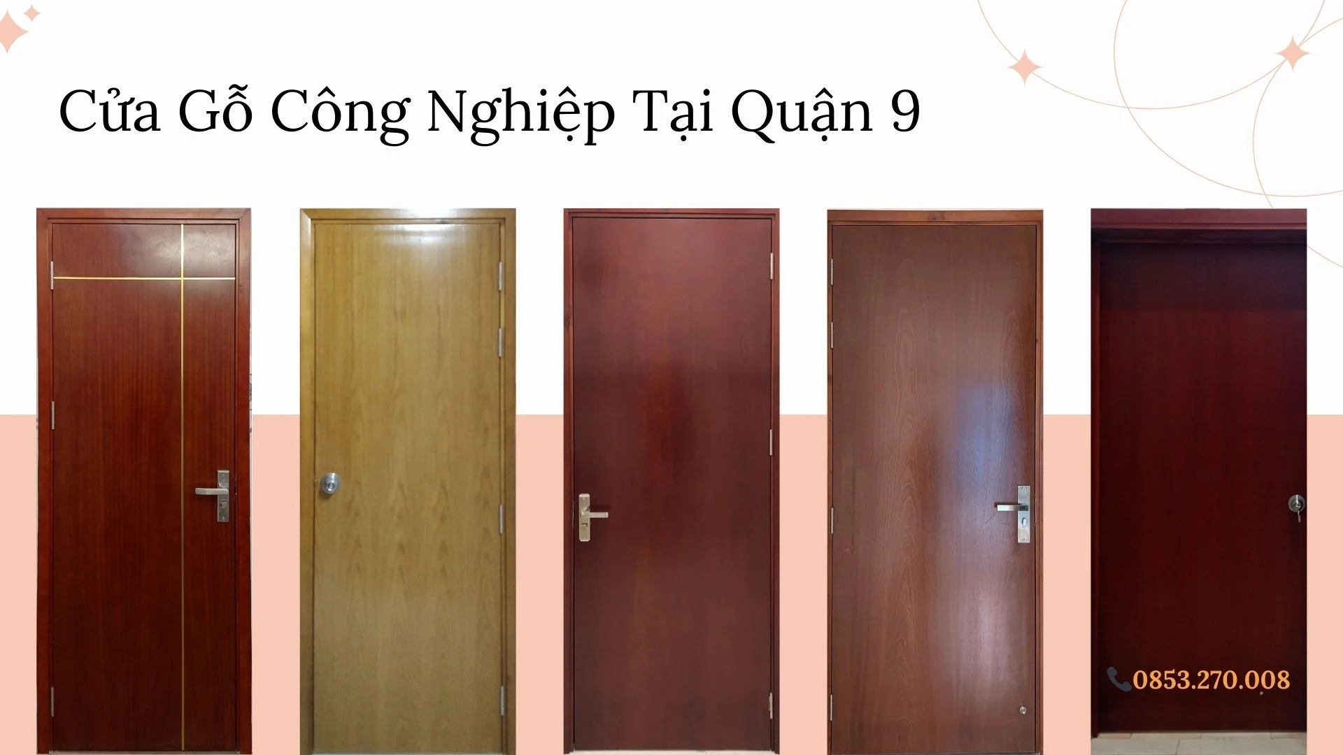 Cửa gỗ công nghiệp tại Quận 9 – Chất Lượng và Giá Rẻ