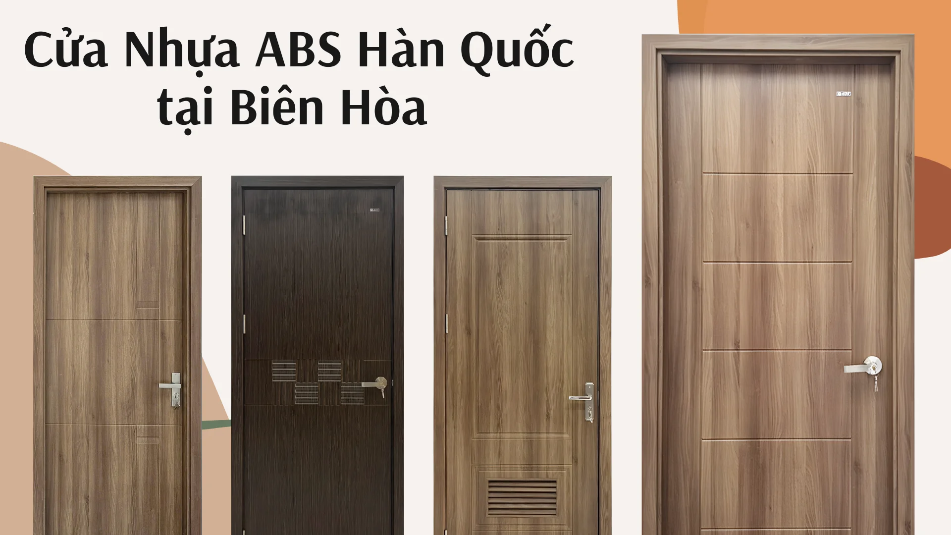 Cửa nhựa ABS Hàn Quốc Trọn Bộ | Giá Rẻ Tại Biên Hòa