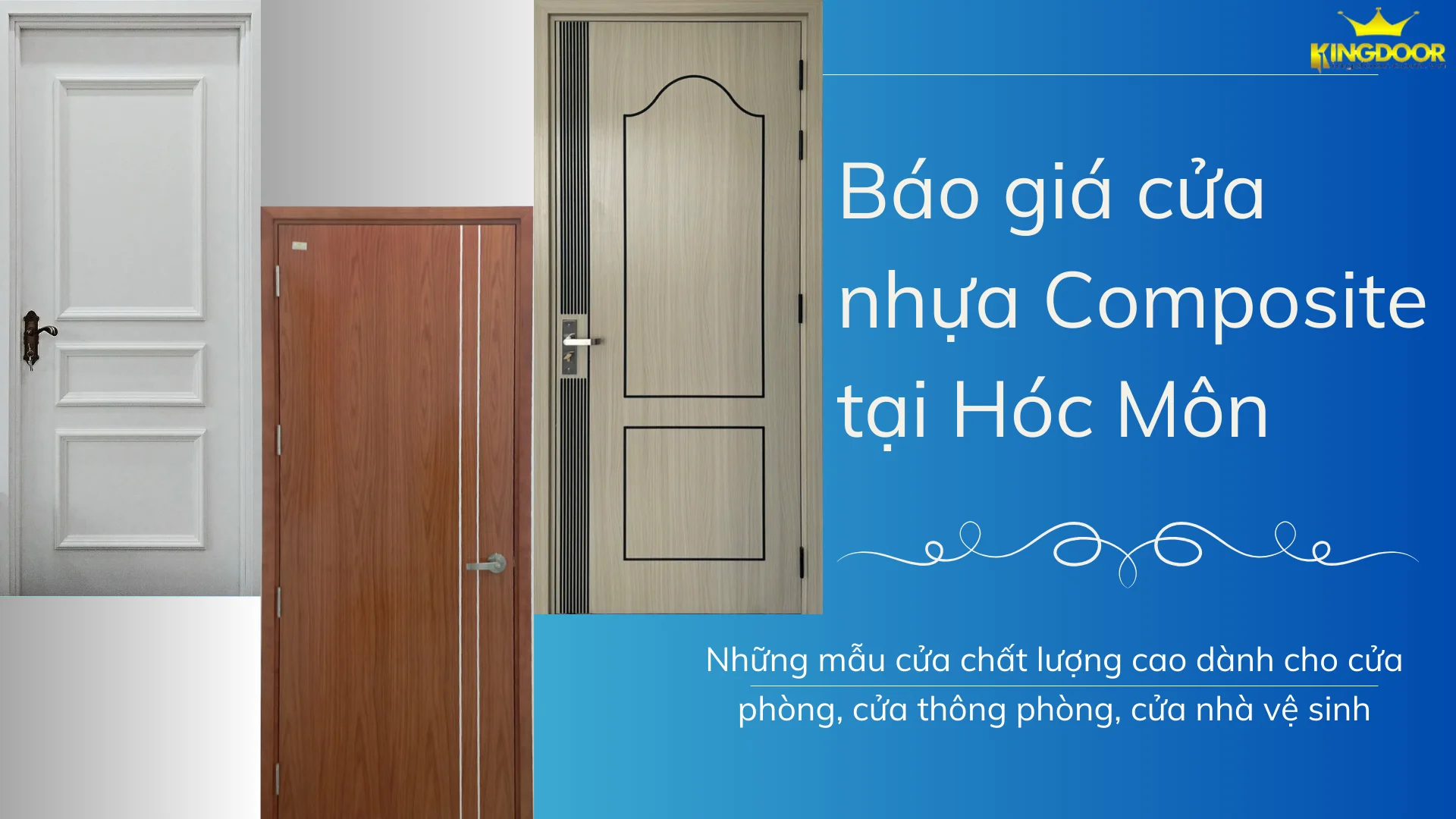 Báo giá cửa nhựa Composite tại Hóc Môn mới nhất