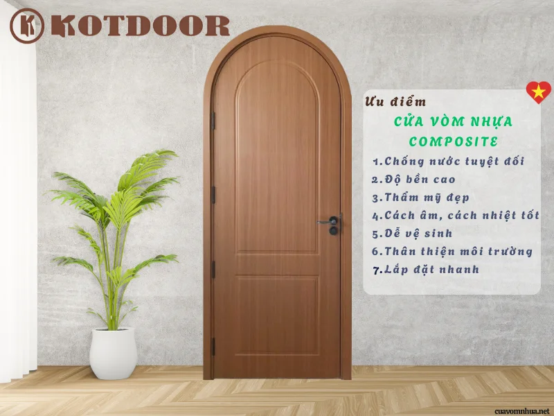 Báo Giá Cửa Vòm Nhựa Composite Tại Hóc Môn | Top 1 Giá Xưởng